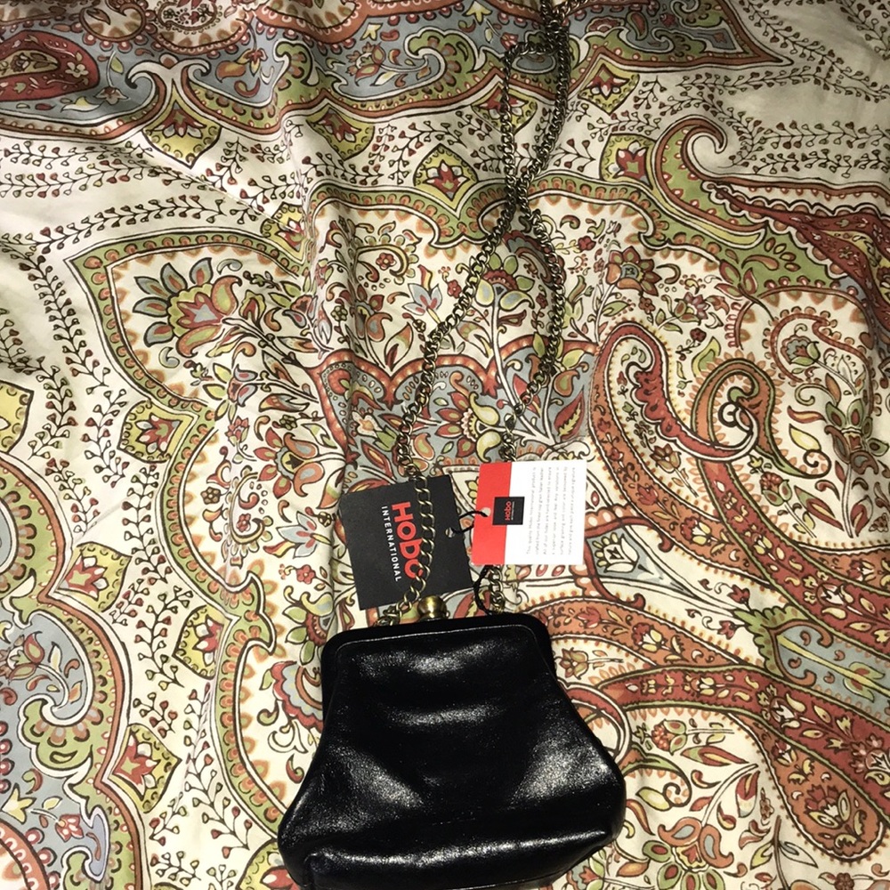 Hobo Libby black crossover mini purse NWT